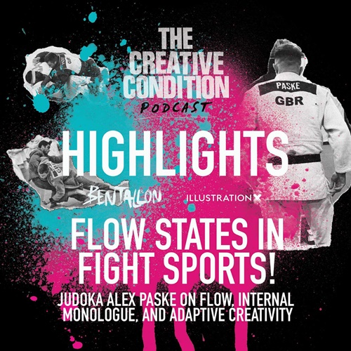 HIGHLIGHTS of episode 235, flow states in fight sports and adaptive creativity with judoka Alex Paske