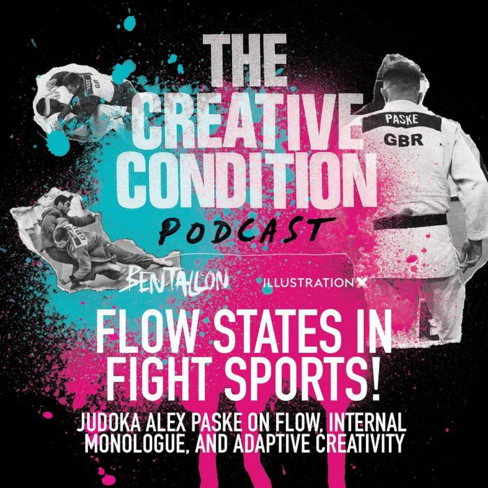 Ep 235: Estados de fluxo em esportes de luta, criatividade adaptativa e domínio de nossa arte com o judoca Alex Paske