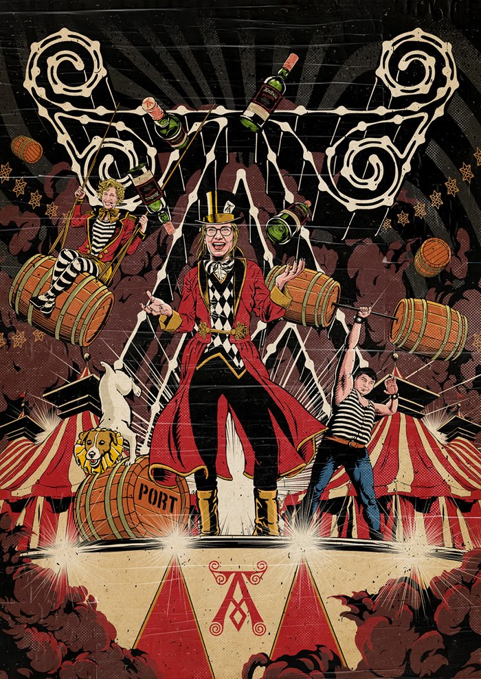 BB's designs label for Ardbeg's new Limited Edition whisky