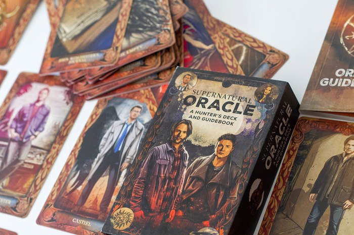 An oracle deck inspired by the show 'Supernatural'