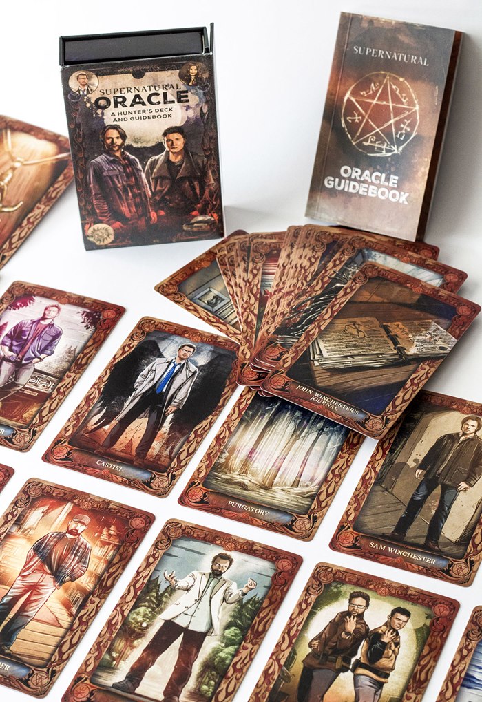 An oracle deck themed on TV series Supernatural