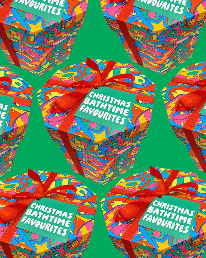 LUSH’s 'Christmas Bathtime Favourites box