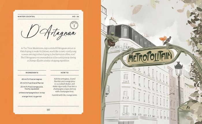 A delightful page all about D'Artagnan cocktail