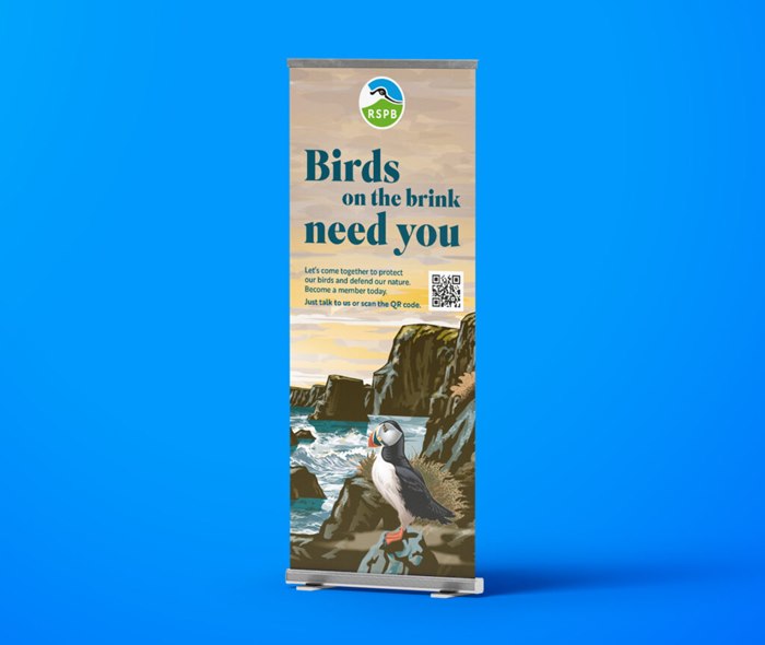 Colin’s stunning artwork powers the RSPB’s latest campaign