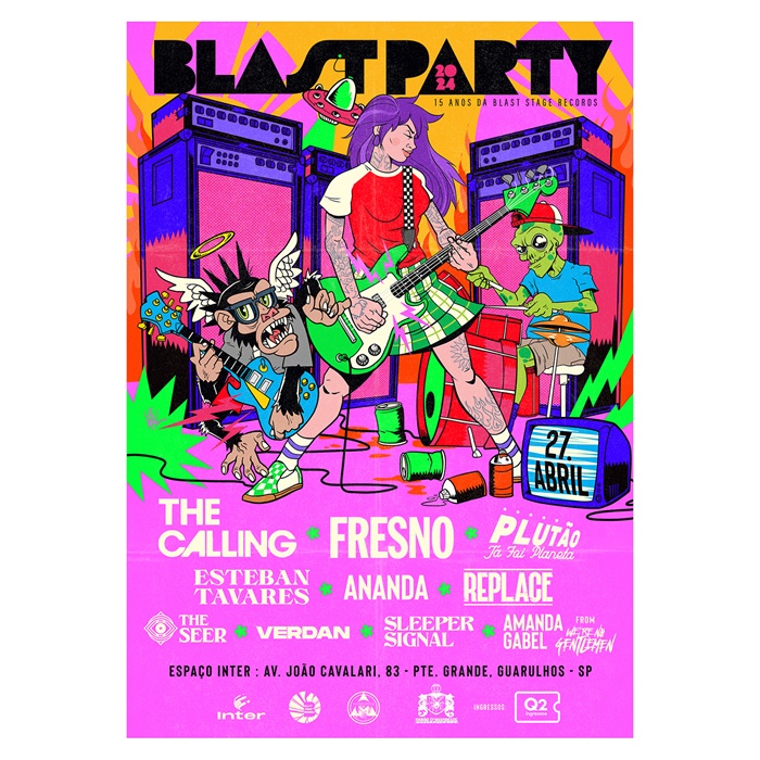 Poster design - Blast Party 2024