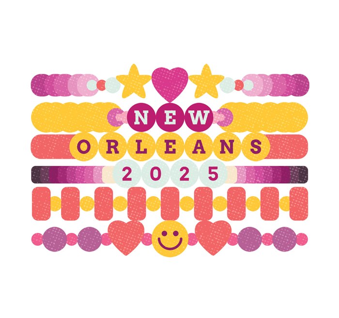New Orleans 2025 magazine cover design