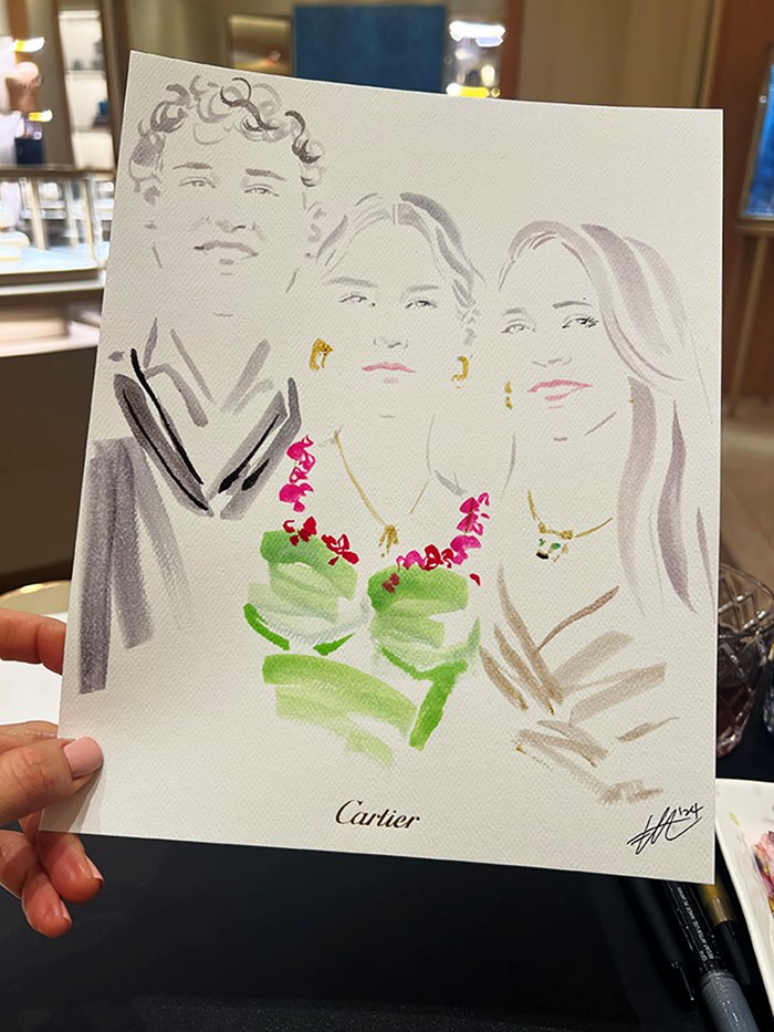 Vibrant guest portraits at exclusive events