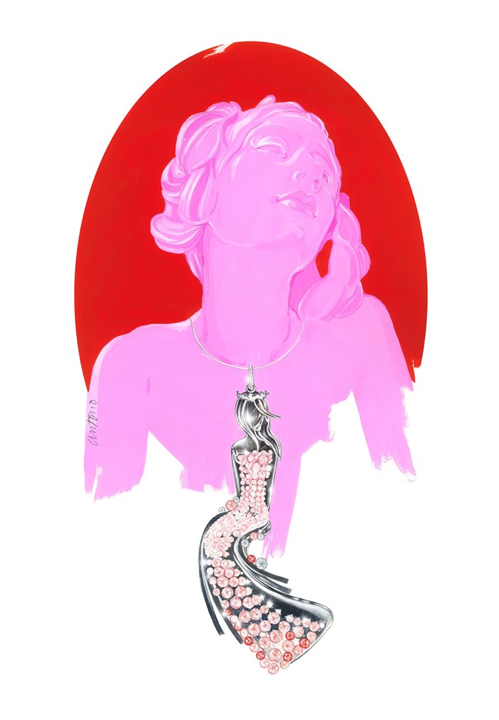 Exclusive Vogue Japan February Illustrations by Antonio Soares