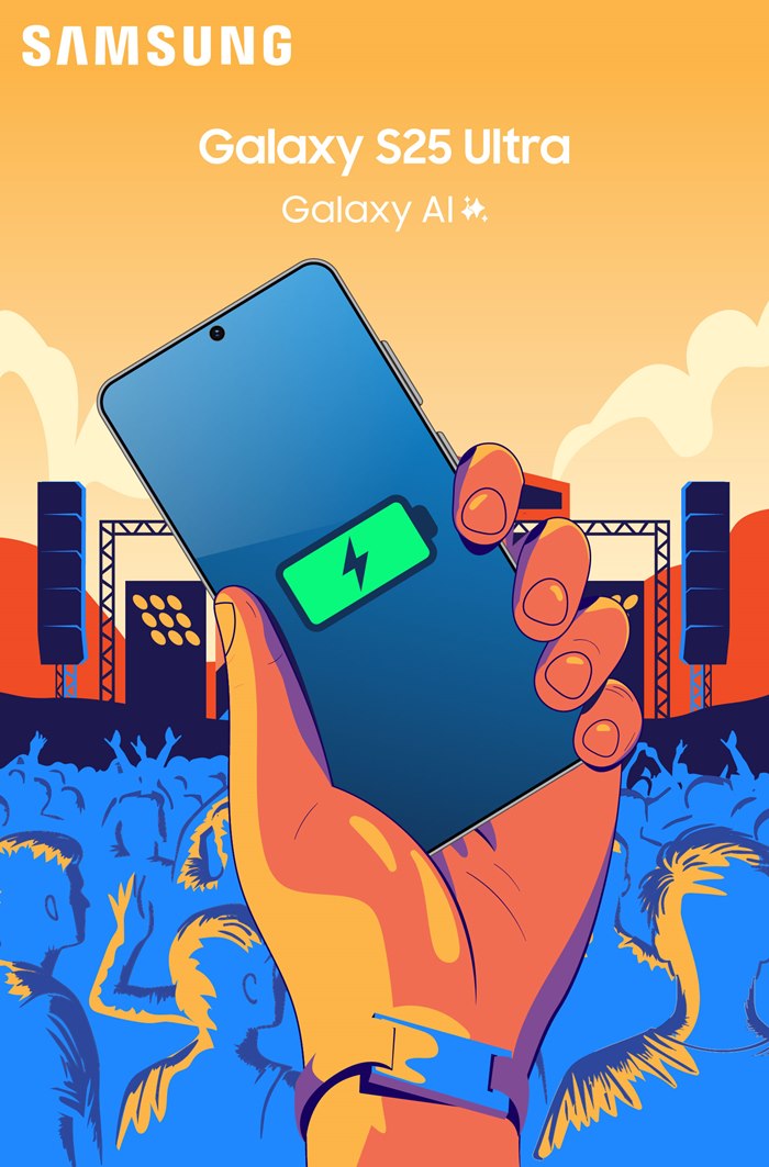 Striking Illustrations by for Samsung’s Lollapalooza 25 Promo