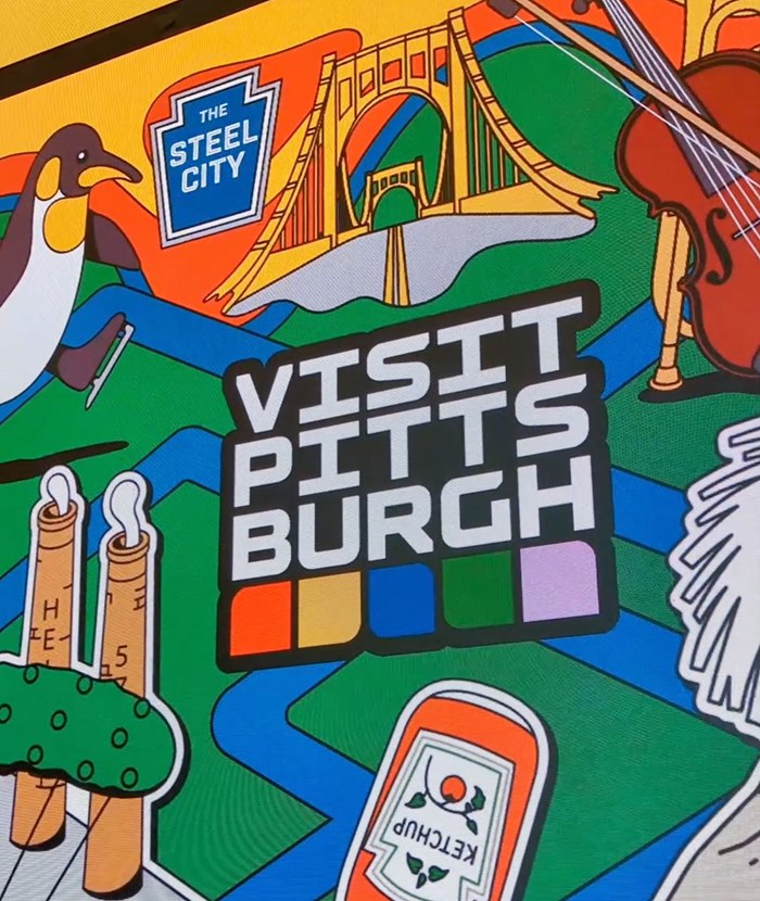 Season of Victory’s immersive art for Outernet x Visit Pittsburgh