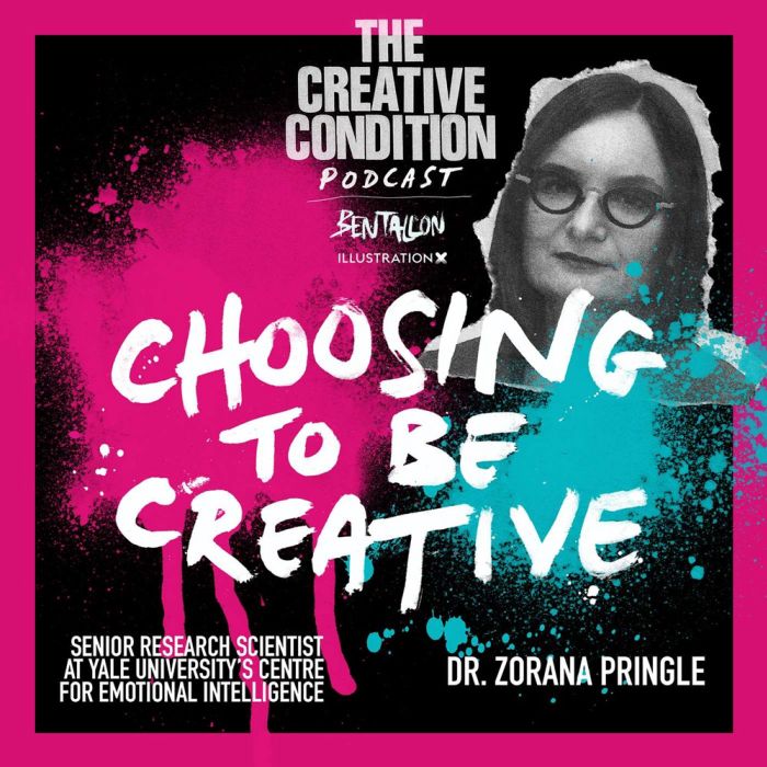 Ep 265: Choosing to be Creative with Zorana Pringle, Yale University Centre for Emotional Intelligence Senior Research Scientist