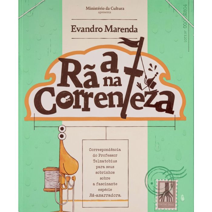 A Rã na Correnteza Hops Off the Page