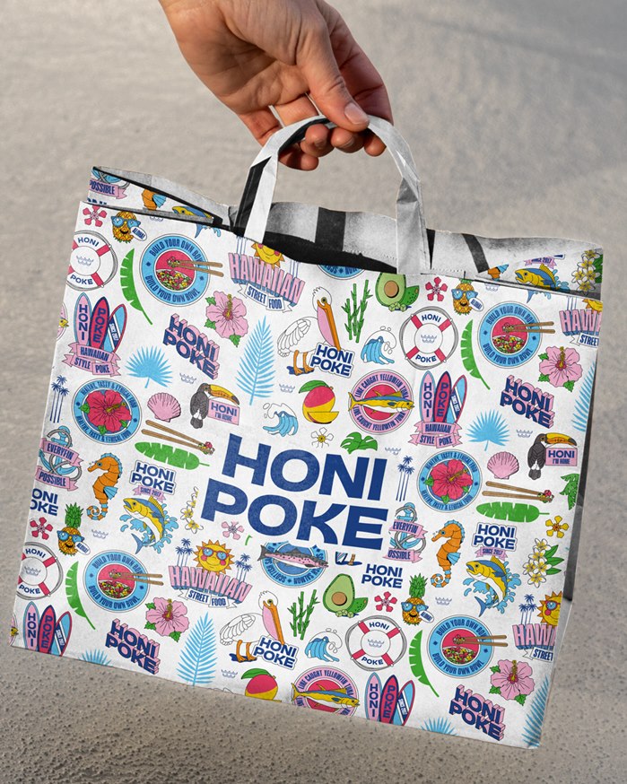 Drawing inspiration from Honi Poke’s 2017 Hawaii roots