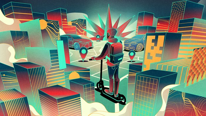 Artwork designed to engage users across digital devices of all sizes