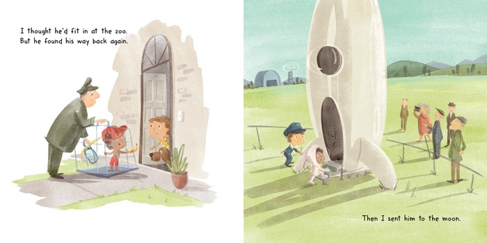 Author Nat Amoore’s children’s book on sibling rivalry