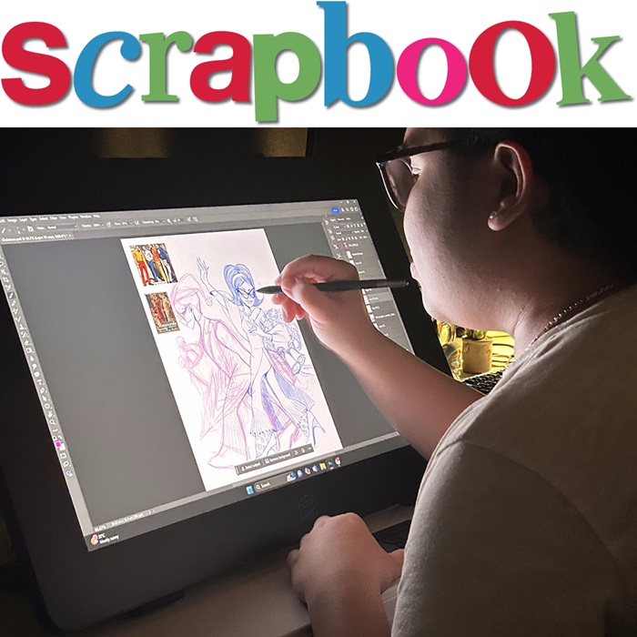 Duckie The Duck's SCRAPBOOK illustration