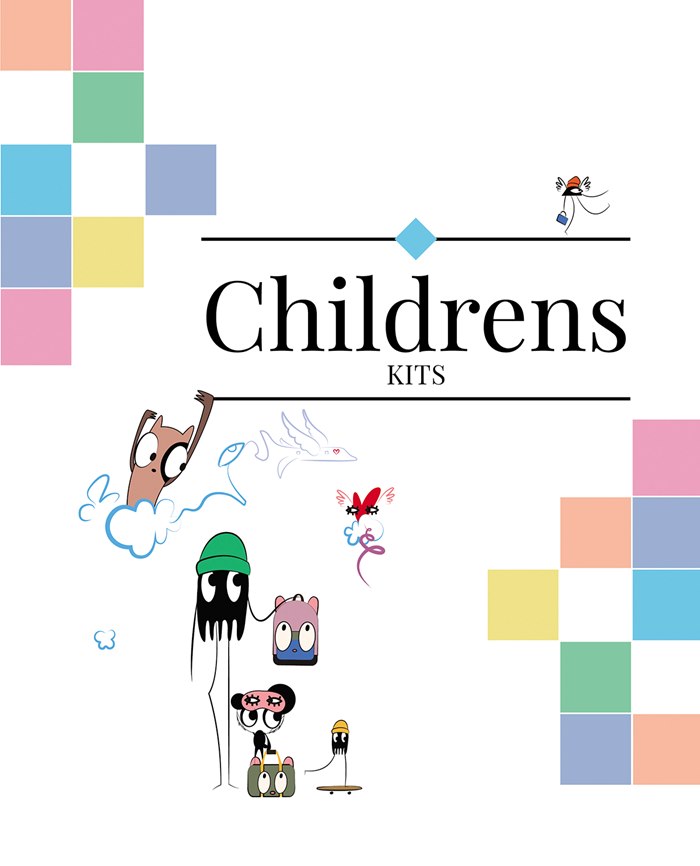 Fun, creative illustrations for cover and interior design