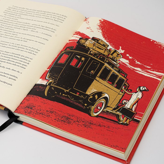 Illustrated Poirot box set designed by Davi Augusto
