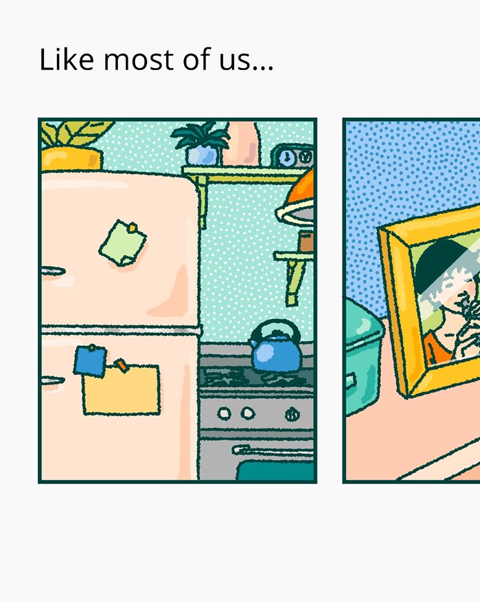 Webcomic showing how biased AI affects daily life