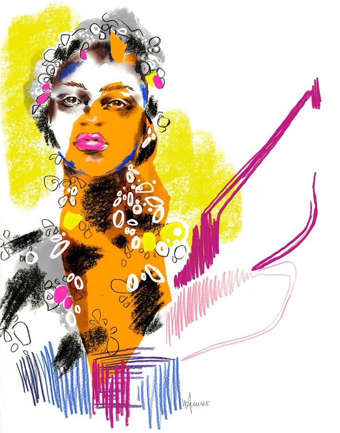 Elly Azizian captures Paris Haute Couture live