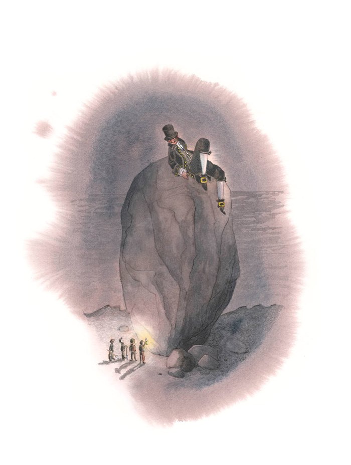Illustrated kids’ folktales haunted oceans