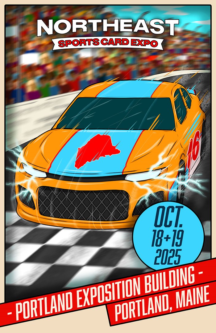 Northeast Sports Card Expo October 2025 promotional poster