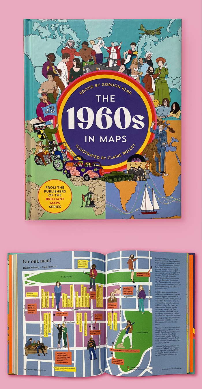 Illustrated map specialist Claire Rollet brings a human touch to The ...