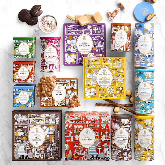 Svetlana Molodchenko for Williams Sonoma Dream Store Pattern