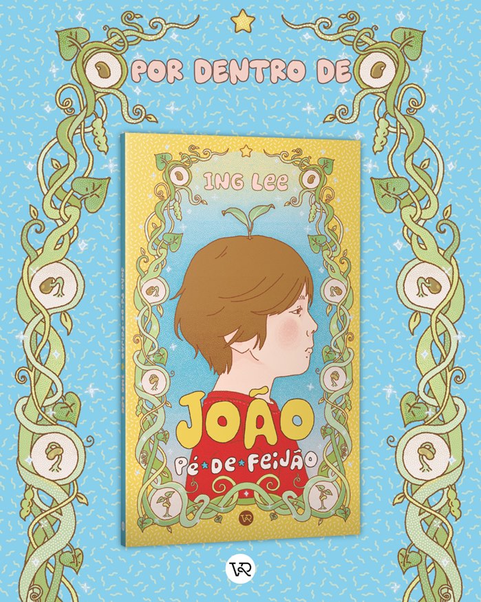 Illustrated book "João Pé de Feijão" exploring autism with warmth