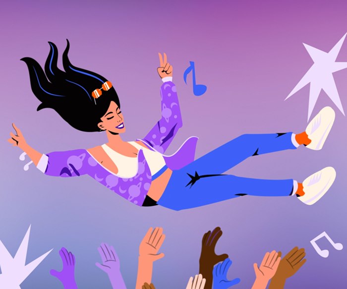 Lollapalooza Brazil visual for Samsung Galaxy S26 Ultra campaign
