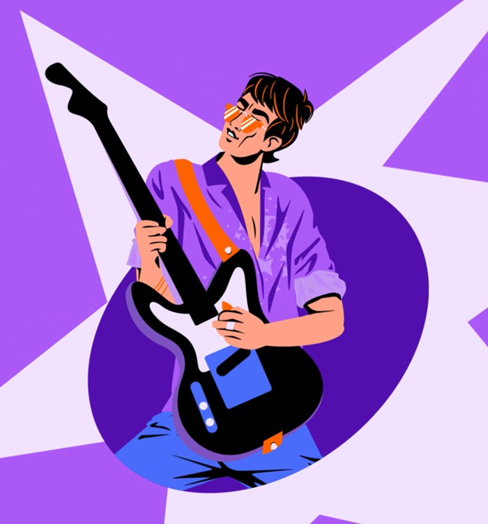 Campaign combining music motion and smartphone camera technology
