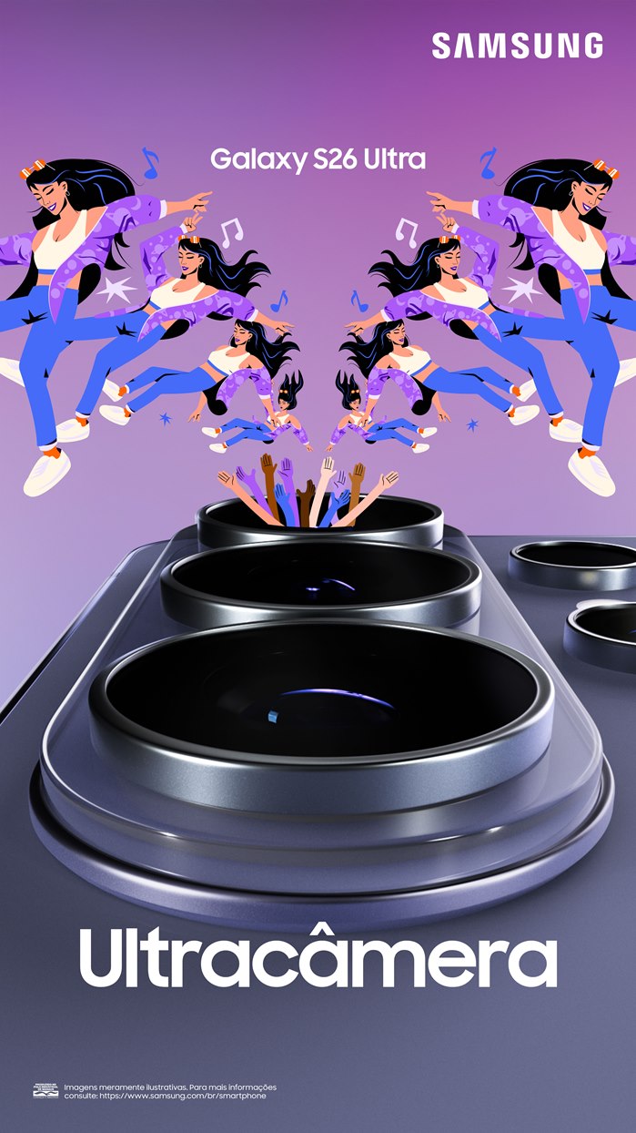 Artwork for Samsung Lollapalooza campaign