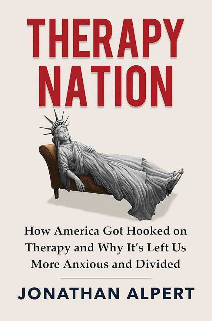 "Therapy Nation" book cover design