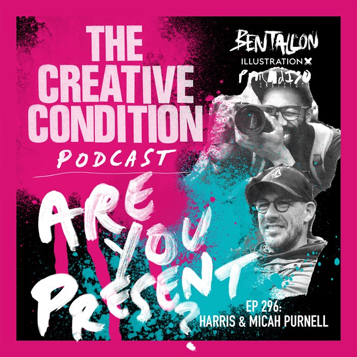 Ep 296: Are You Present? Harris and Micah Purnell discuss the role of phones in our creativity and our lives