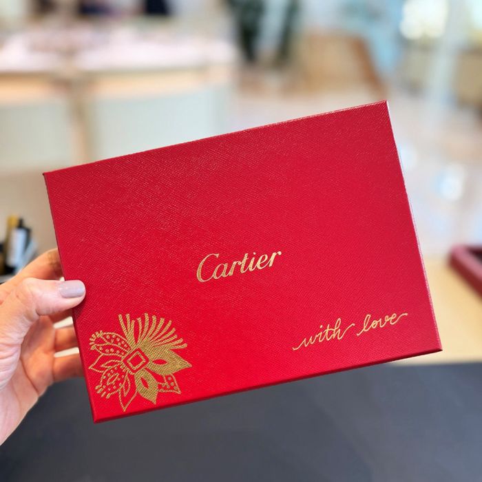 Cartier Gold Florals