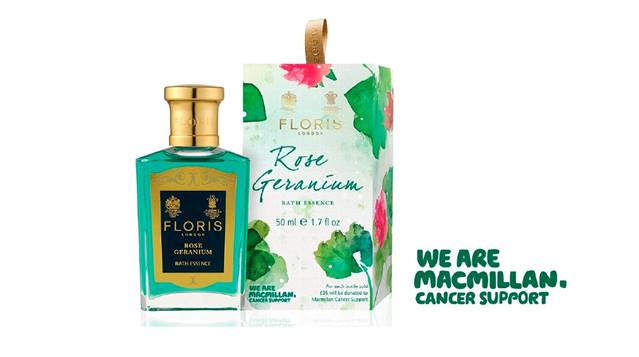 Watercolor of floris UK perfume